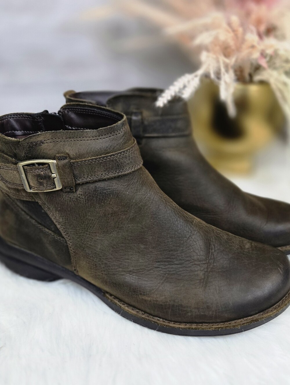 Merrell Andover Bluff Waterproof Leather Ankle Boots